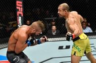 Jose Aldo picked up his first finish since 2013 by stopping Jeremy Stephens